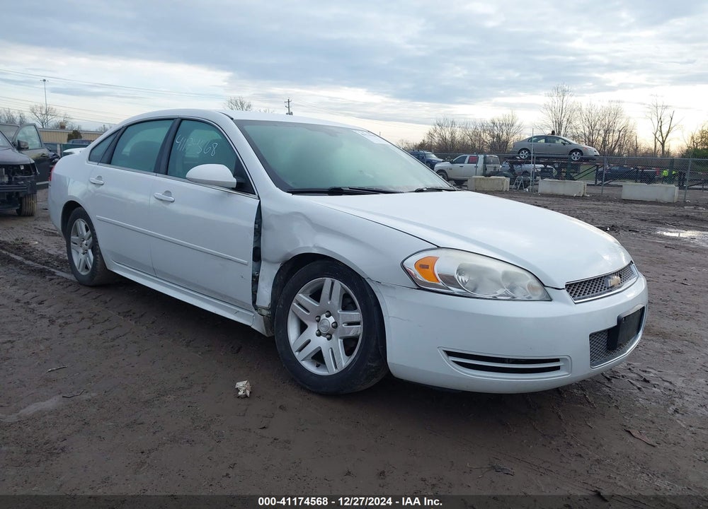 2012 CHEVROLET IMPALA LT VIN: 2G1WB5E34C1210624