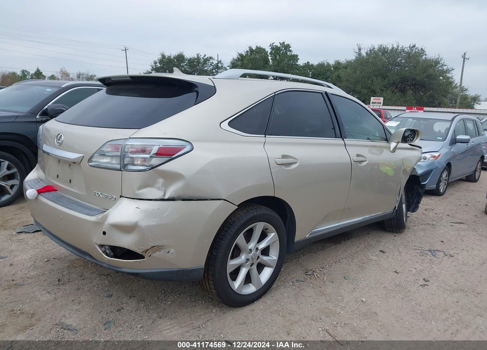 2011 LEXUS RX 350 VIN: 2T2BK1BA1BC115015