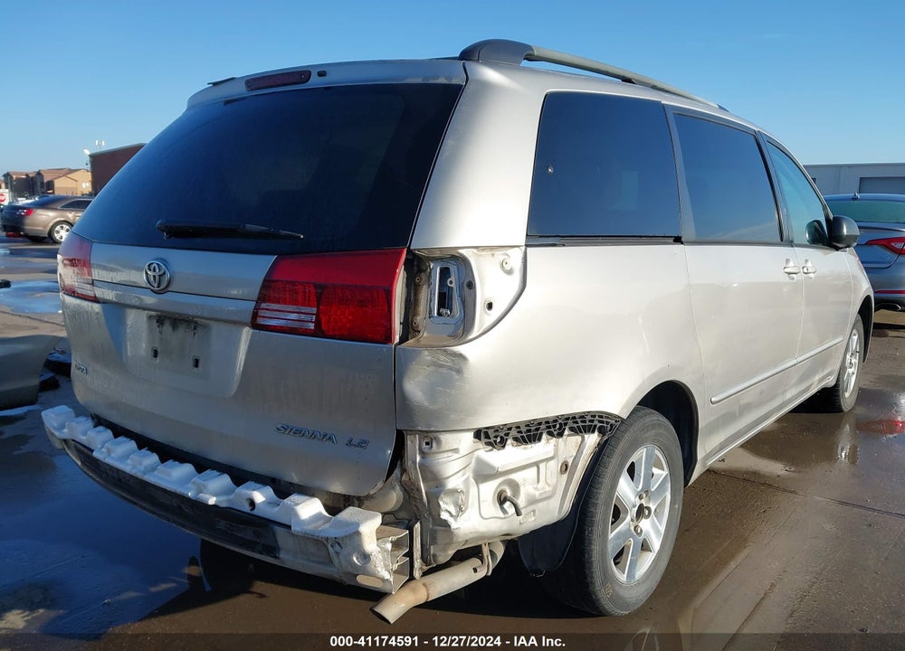 2004 TOYOTA SIENNA LE VIN: 5TDZA23C34S186223