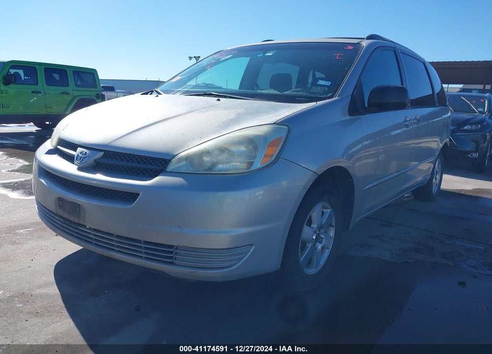 2004 TOYOTA SIENNA LE VIN: 5TDZA23C34S186223