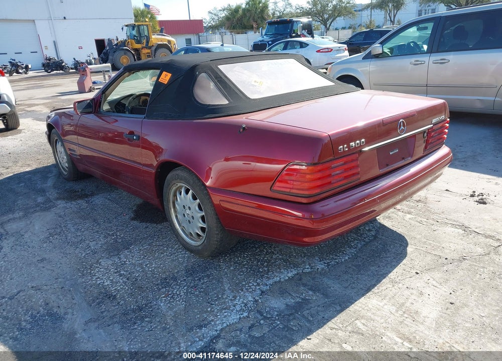 1997 MERCEDES-BENZ SL 500 VIN: WDBFA67F3VF153706