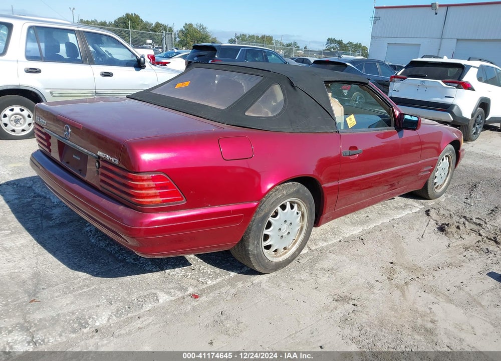 1997 MERCEDES-BENZ SL 500 VIN: WDBFA67F3VF153706