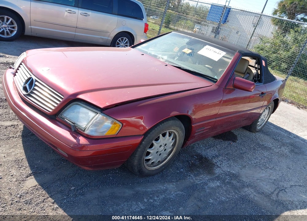 1997 MERCEDES-BENZ SL 500 VIN: WDBFA67F3VF153706