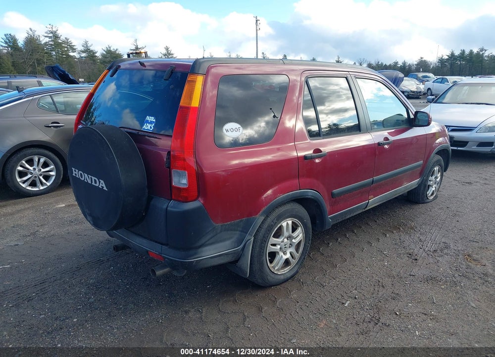 2002 HONDA CR-V EX VIN: JHLRD78802C042753