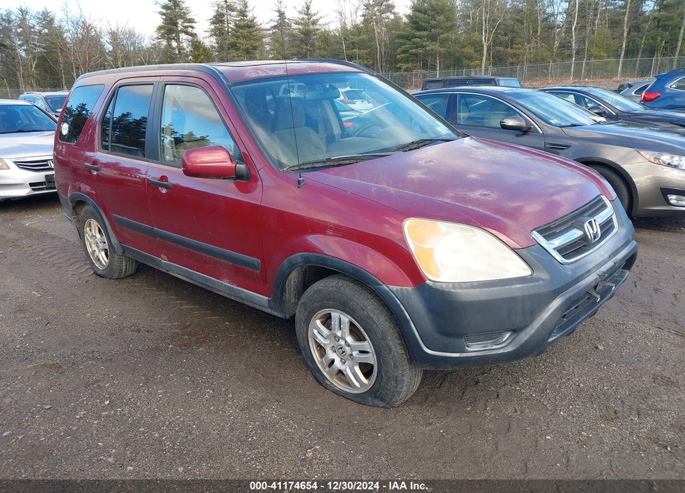 2002 HONDA CR-V EX VIN: JHLRD78802C042753
