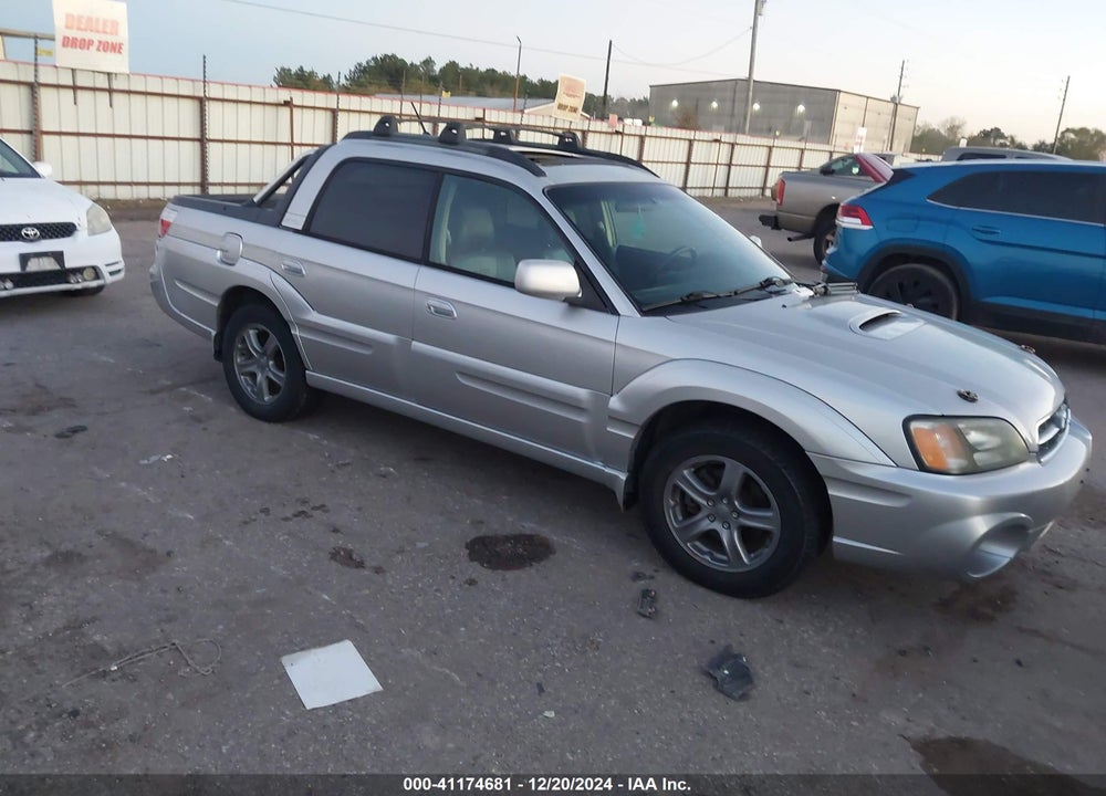 2005 SUBARU BAJA TURBO VIN: 4S4BT63C956107038