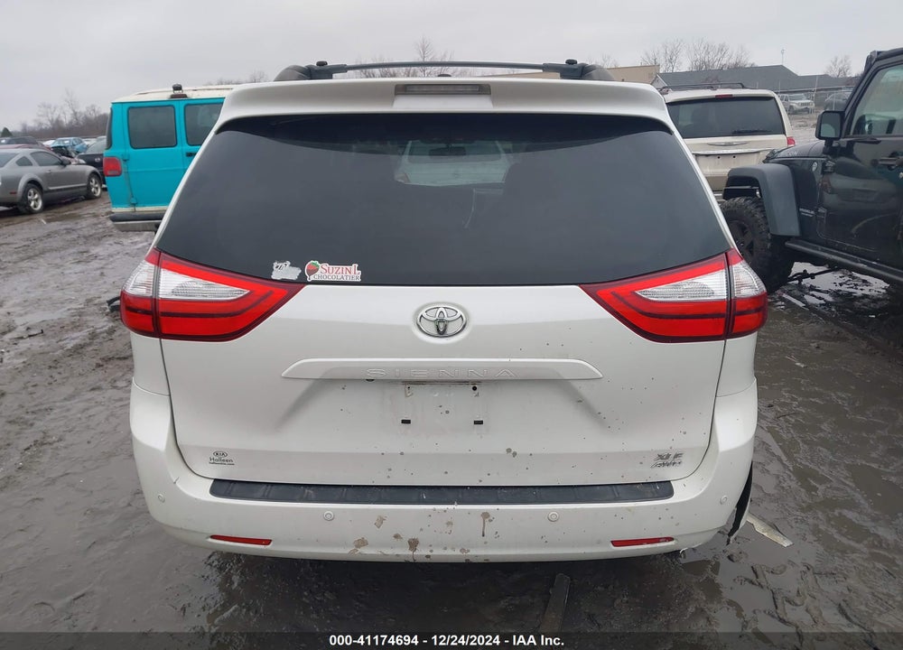 2015 TOYOTA SIENNA XLE LIMITED VIN: 5TDDK3DCXFS104504