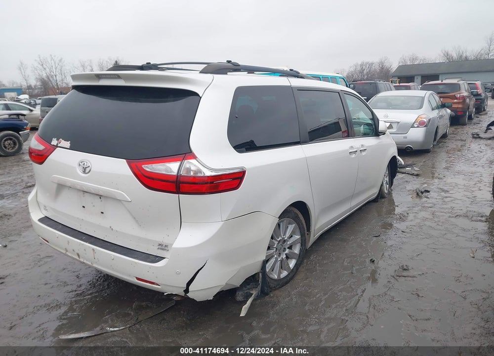 2015 TOYOTA SIENNA XLE LIMITED VIN: 5TDDK3DCXFS104504