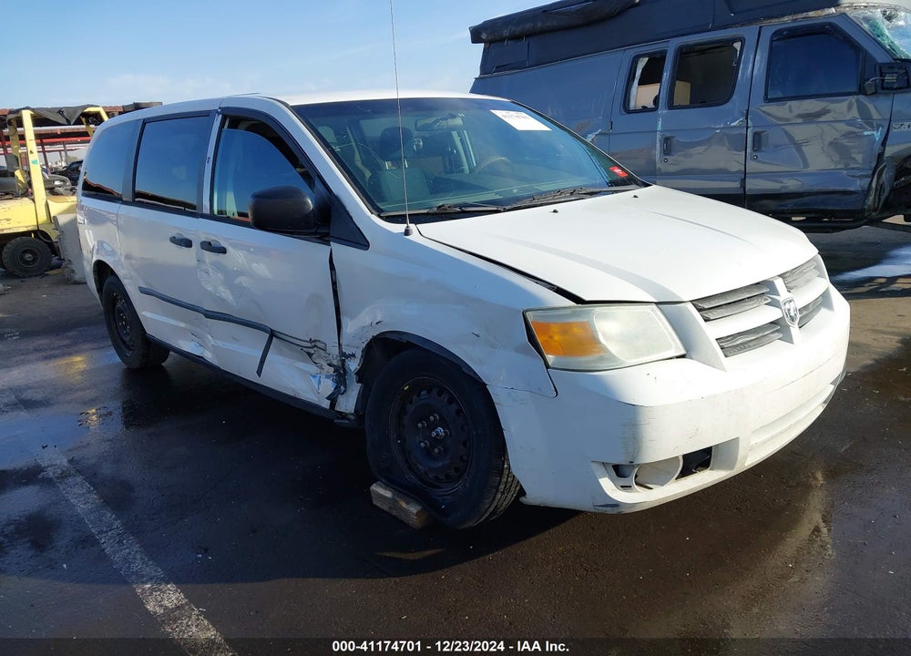 2009 DODGE GRAND CARAVAN CV VIN: 2D8HN11E59R605642