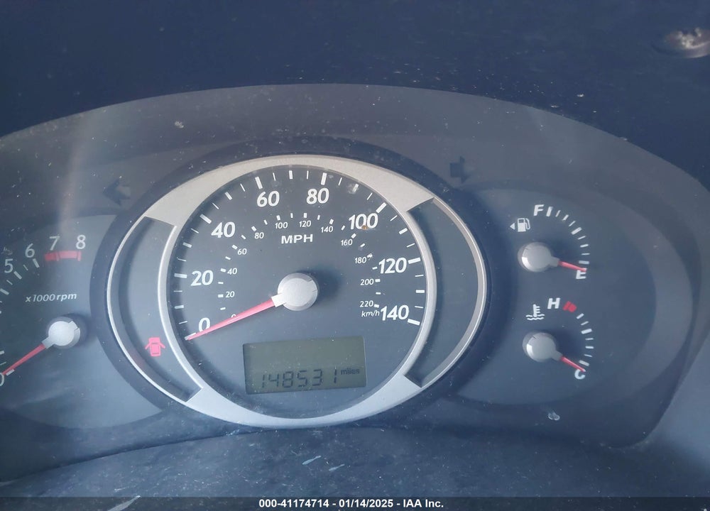 2005 HYUNDAI TUCSON GLS/LX VIN: KM8JN12D85U110110