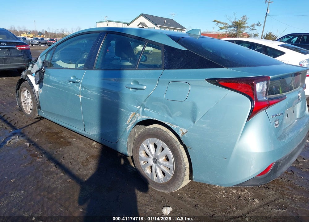 2022 TOYOTA PRIUS VIN: JTDKAMFU4N3171010