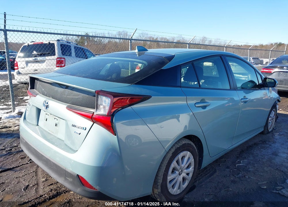 2022 TOYOTA PRIUS VIN: JTDKAMFU4N3171010