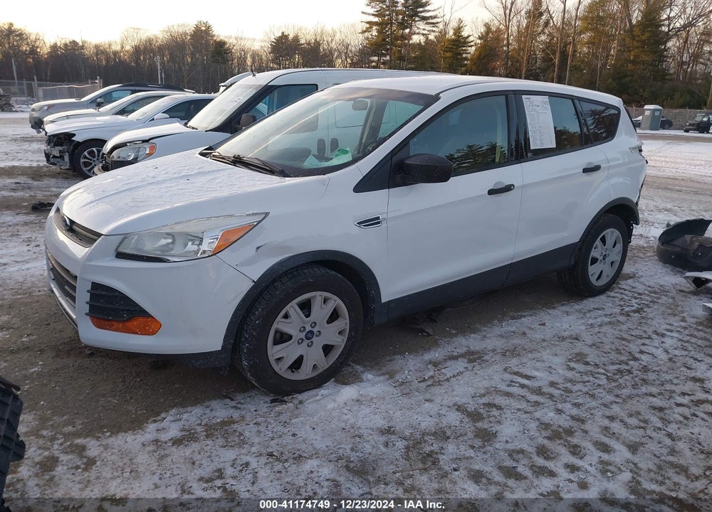 2016 FORD ESCAPE S VIN: 1FMCU0F76GUA60370