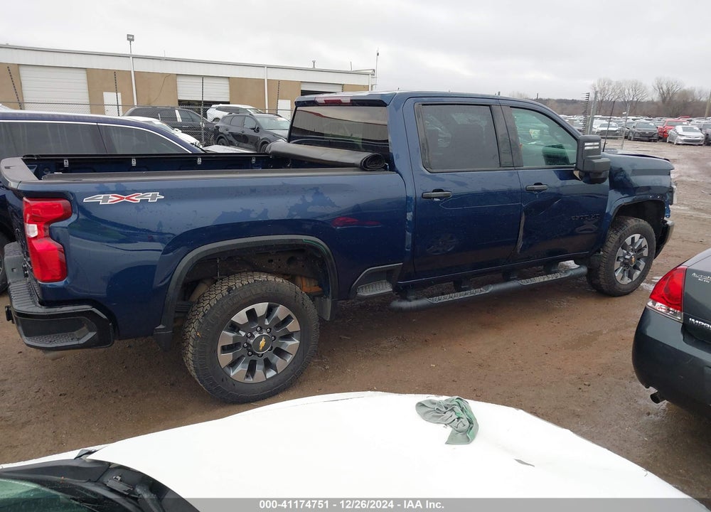 2023 CHEVROLET SILVERADO 2500HD 4WD STANDARD BED CUSTOM VIN: 2GC1YME77P1714393