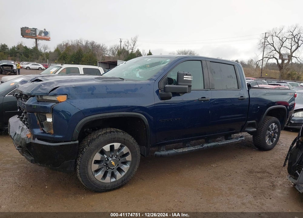 2023 CHEVROLET SILVERADO 2500HD 4WD STANDARD BED CUSTOM VIN: 2GC1YME77P1714393