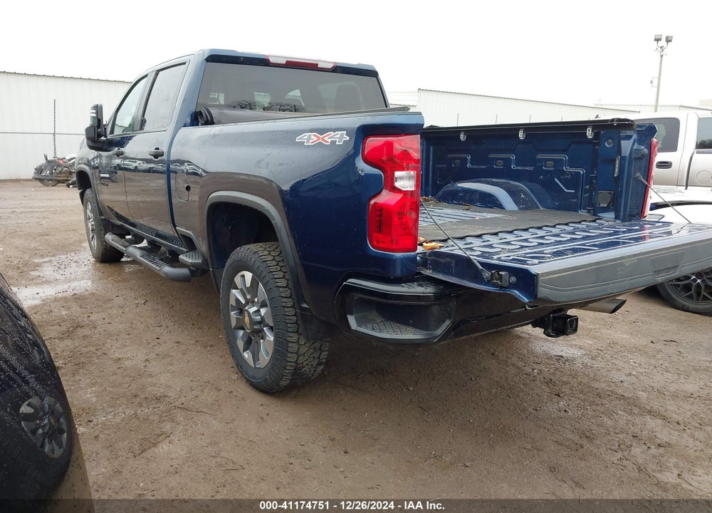 2023 CHEVROLET SILVERADO 2500HD 4WD STANDARD BED CUSTOM VIN: 2GC1YME77P1714393