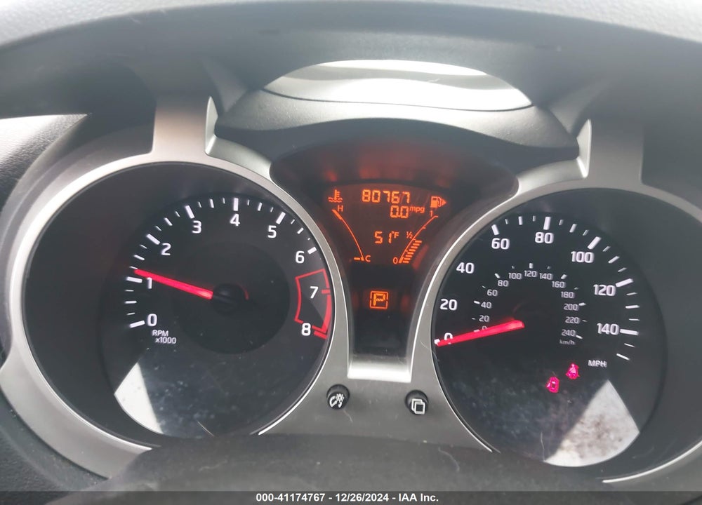 2015 NISSAN JUKE SL VIN: JN8AF5MR2FT504523