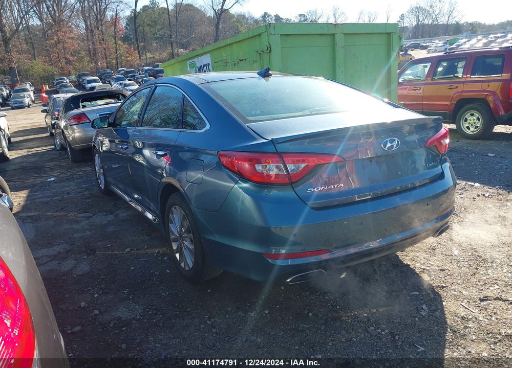 2015 HYUNDAI SONATA VIN: 5NPE34AF3FH134813