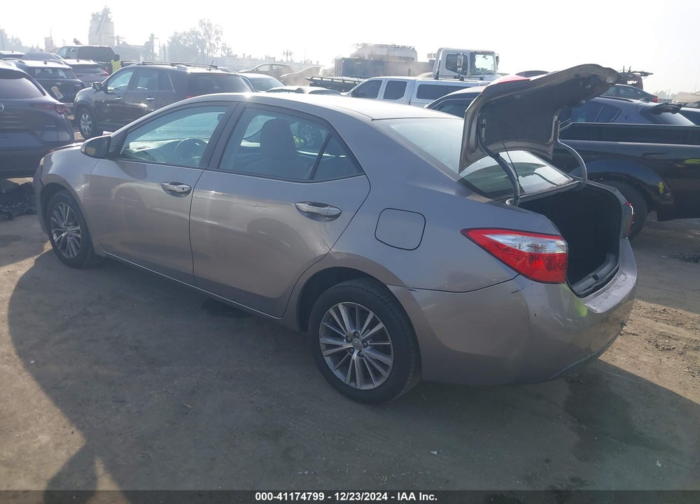 2015 TOYOTA COROLLA LE PLUS VIN: 5YFBURHE7FP273520