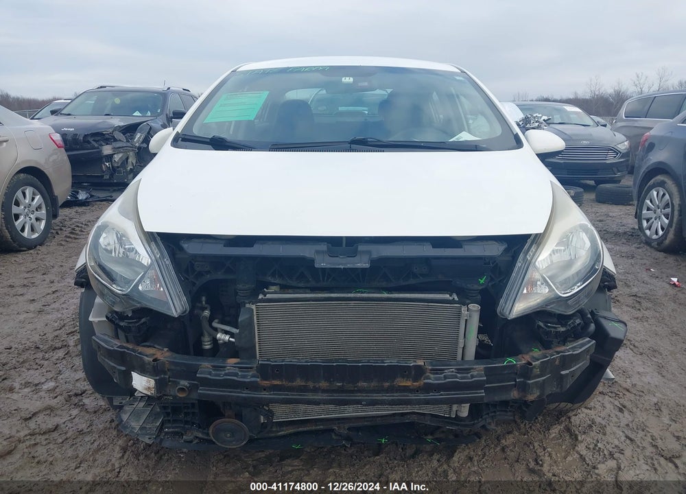 2012 KIA RIO VIN: KNADN4A33C6052904