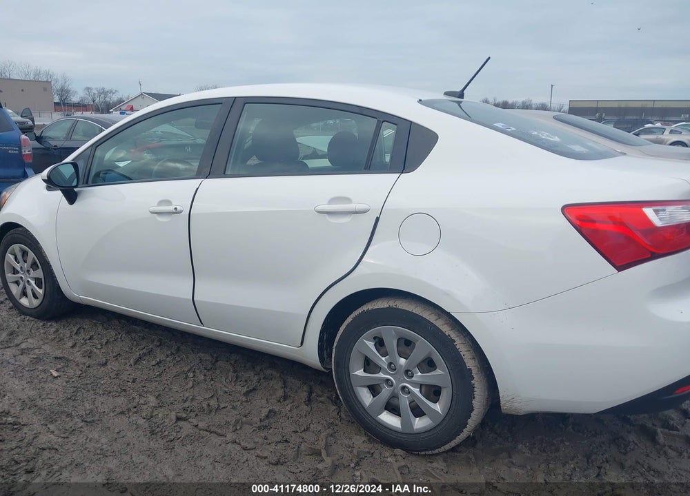2012 KIA RIO VIN: KNADN4A33C6052904
