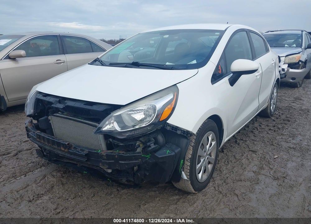 2012 KIA RIO VIN: KNADN4A33C6052904