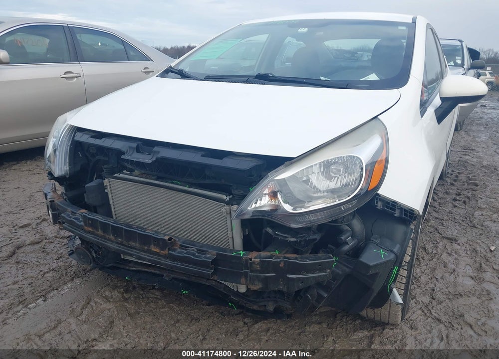 2012 KIA RIO VIN: KNADN4A33C6052904