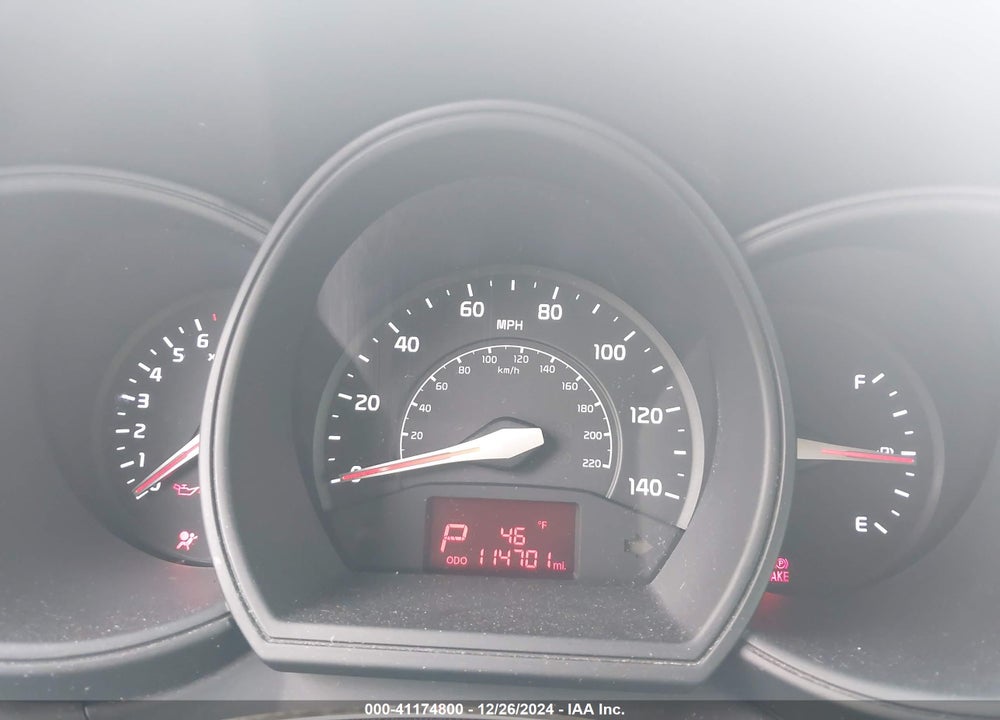 2012 KIA RIO VIN: KNADN4A33C6052904