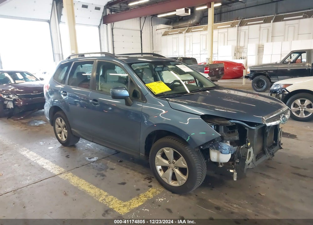 2015 SUBARU FORESTER 2.5I PREMIUM VIN: JF2SJADC9FH531404