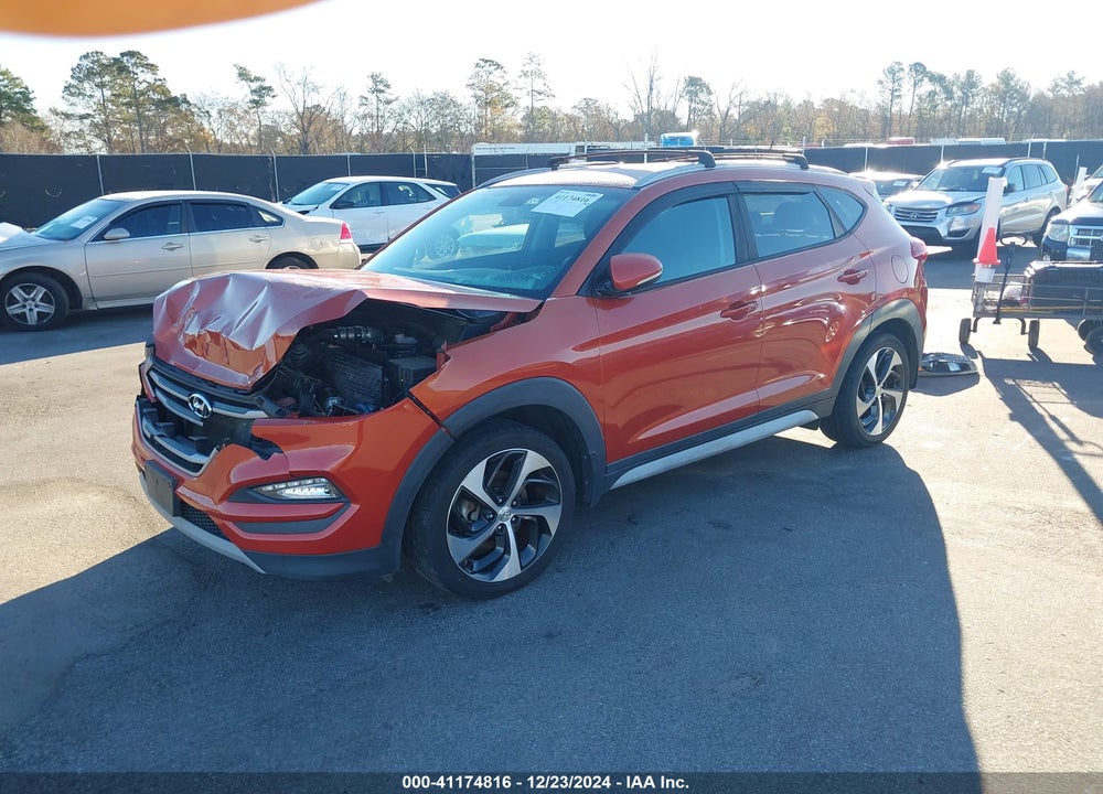 2017 HYUNDAI TUCSON VIN: KM8J33A26HU406989