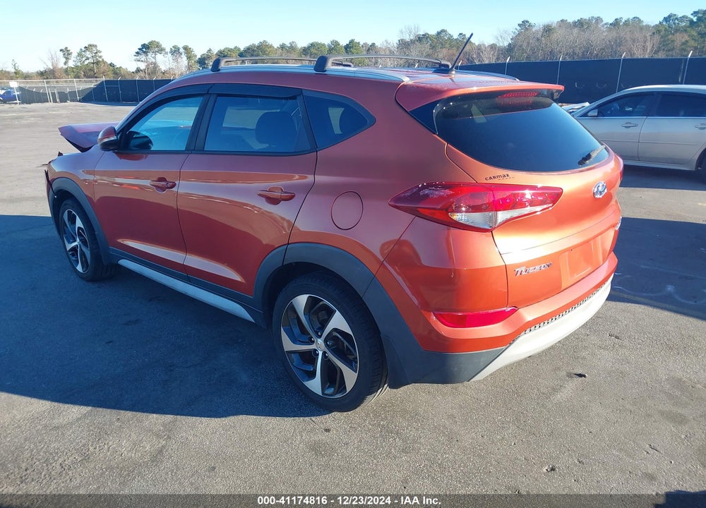 2017 HYUNDAI TUCSON VIN: KM8J33A26HU406989