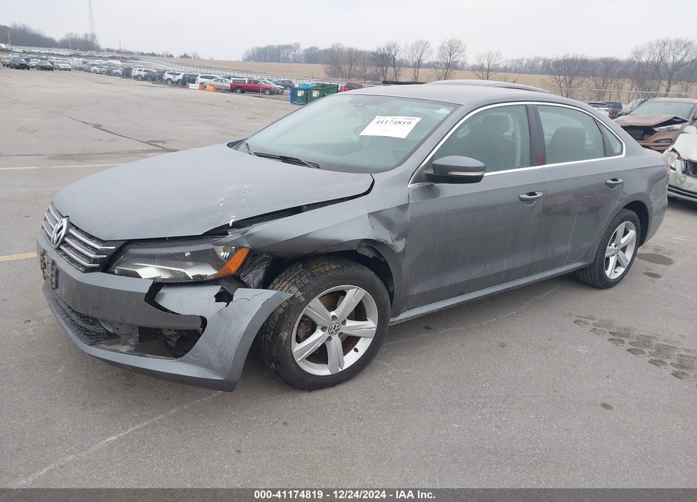 2015 VOLKSWAGEN PASSAT 1.8T SE VIN: 1VWBT7A31FC025642