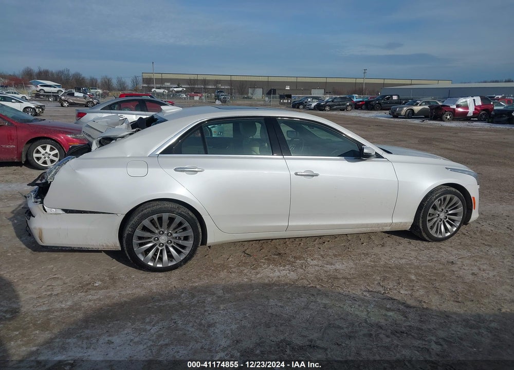 2019 CADILLAC CTS LUXURY VIN: 1G6AX5SX6K0135772