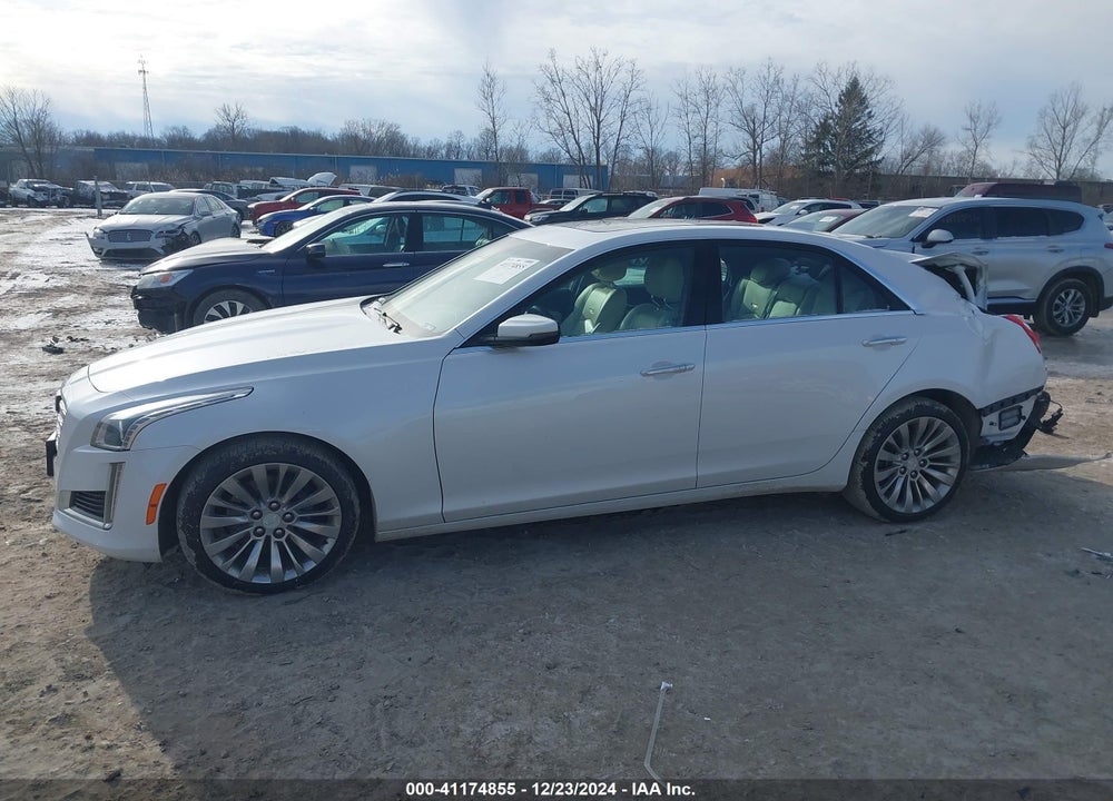 2019 CADILLAC CTS LUXURY VIN: 1G6AX5SX6K0135772