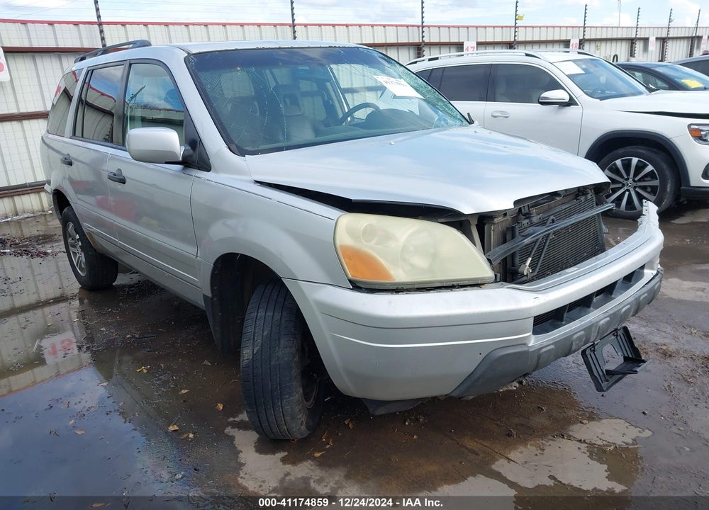 2005 HONDA PILOT EX-L VIN: 5FNYF18575B009679