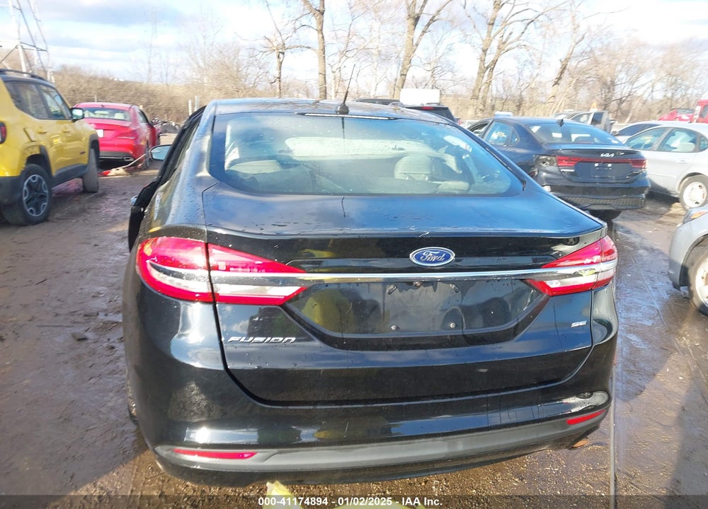 2018 FORD FUSION SE VIN: 3FA6P0H76JR115751