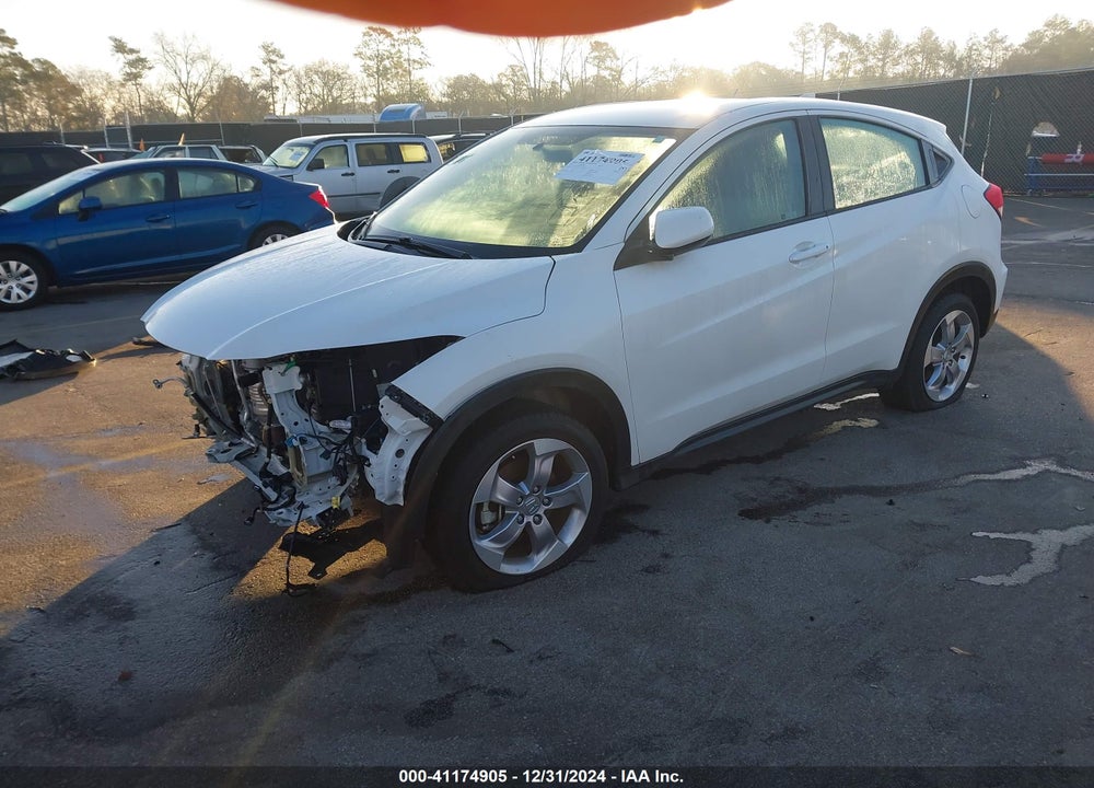 2021 HONDA HR-V 2WD LX VIN: 3CZRU5H36MM718091