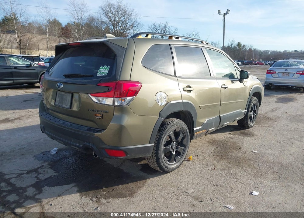 2022 SUBARU FORESTER WILDERNESS VIN: JF2SKAMC6NH521330