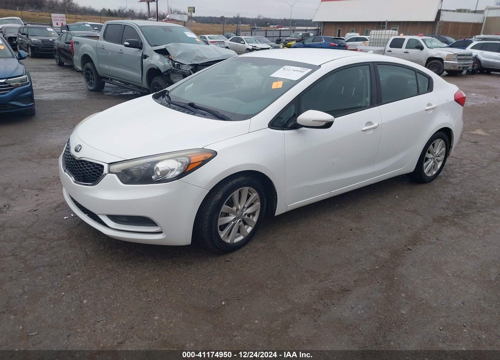 2015 KIA FORTE LX VIN: KNAFX4A6XF5274279