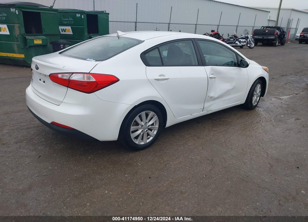 2015 KIA FORTE LX VIN: KNAFX4A6XF5274279