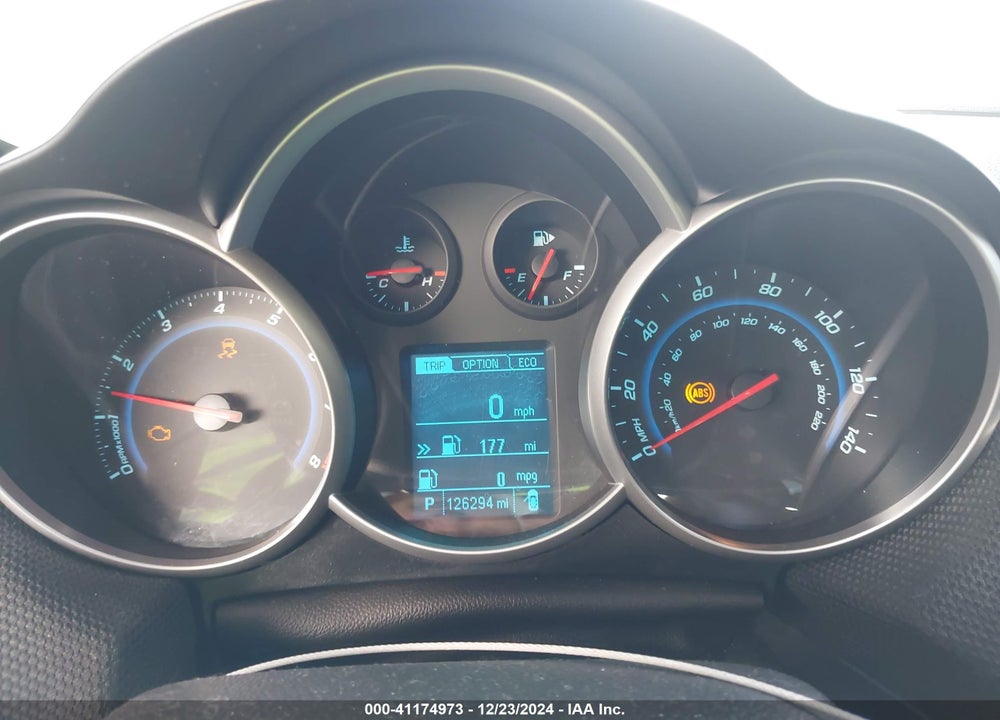 2013 CHEVROLET CRUZE ECO AUTO VIN: 1G1PH5SB1D7172224