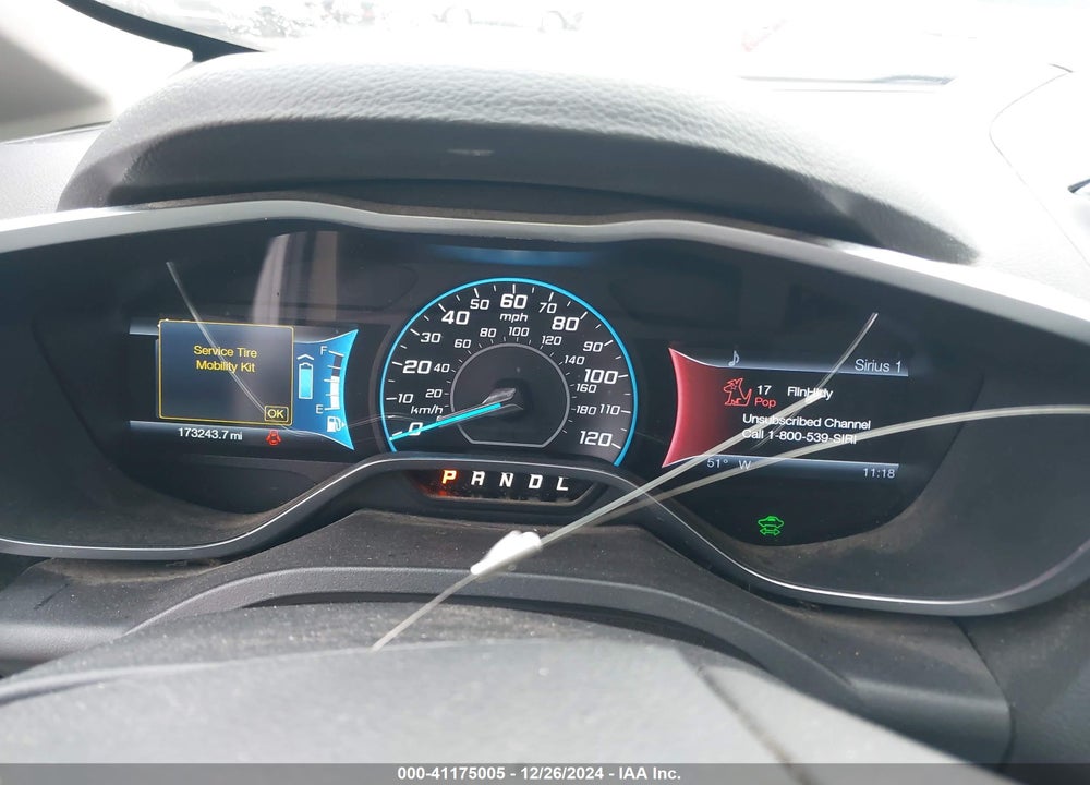 2013 FORD C-MAX HYBRID SE VIN: 1FADP5AU5DL527828