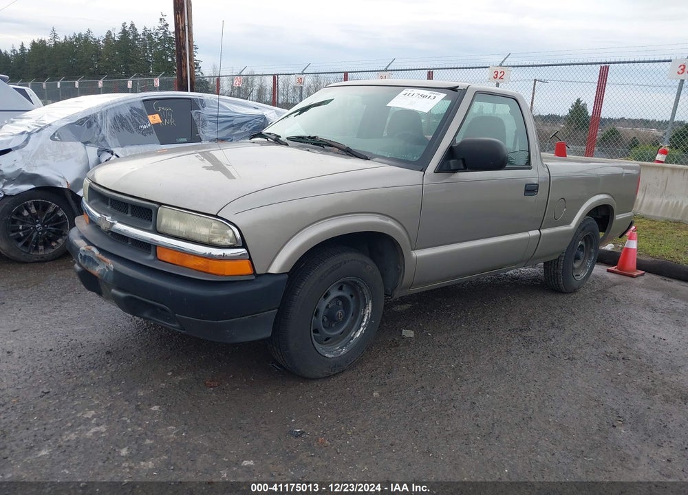 2003 CHEVROLET S-10 VIN: 1GCCS14H038284636