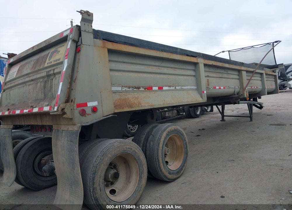 1993 CLEMENT IND TRAILER VIN: 1C9BB38B0PM110277