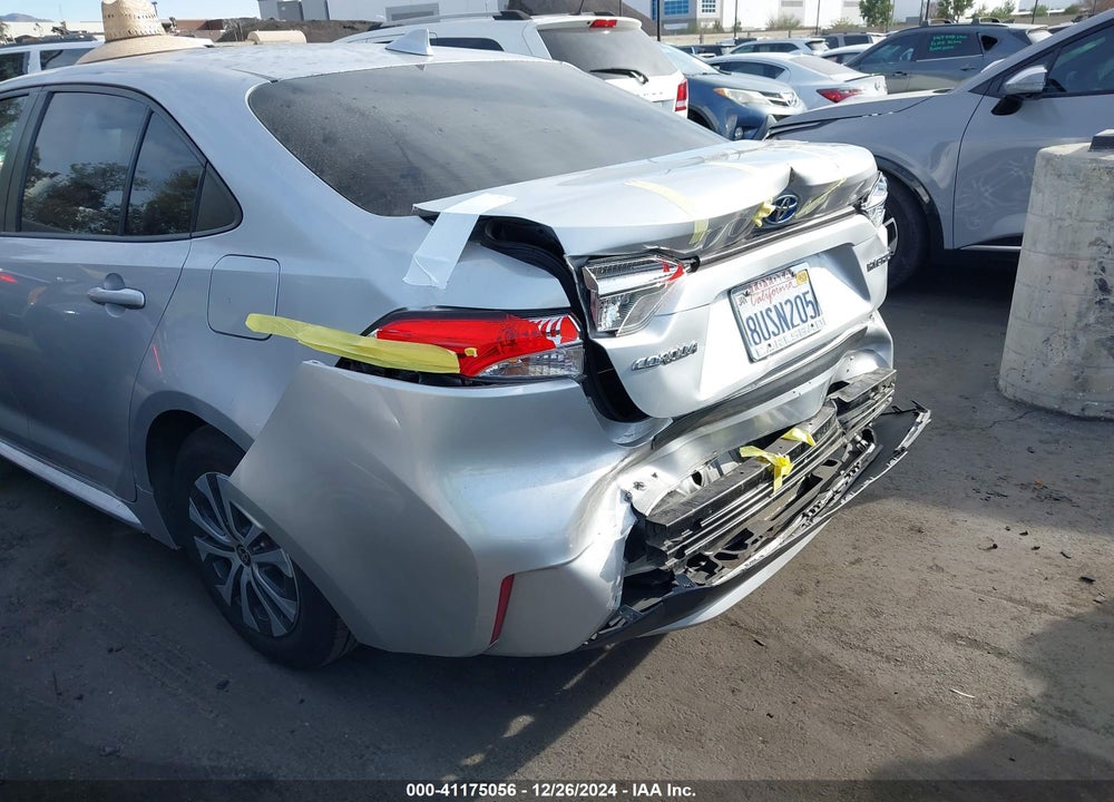 2021 TOYOTA COROLLA HYBRID LE VIN: JTDEAMDE1MJ019513
