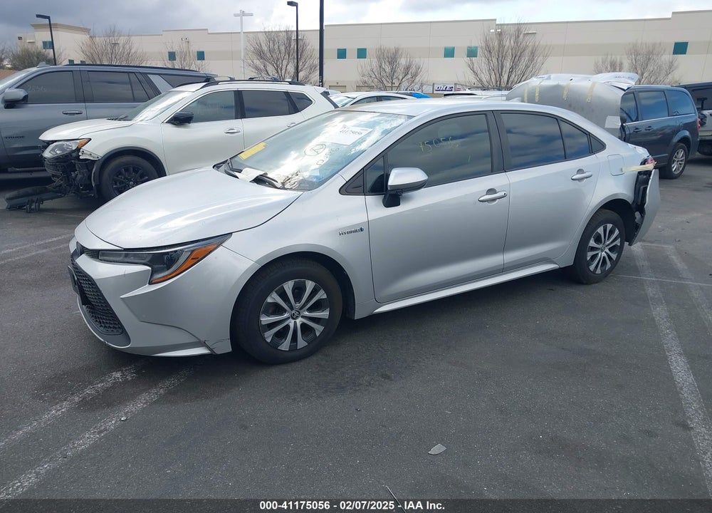 2021 TOYOTA COROLLA HYBRID LE VIN: JTDEAMDE1MJ019513