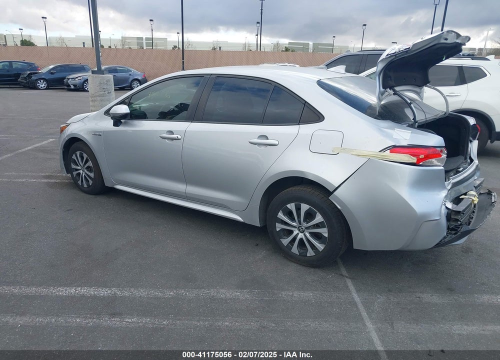 2021 TOYOTA COROLLA HYBRID LE VIN: JTDEAMDE1MJ019513
