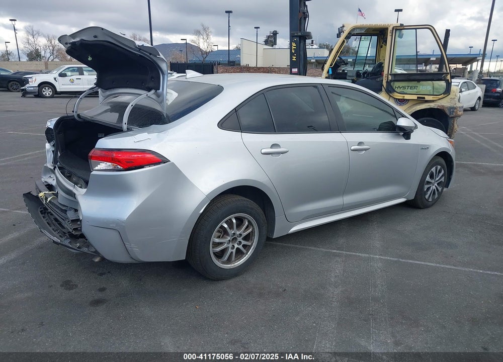 2021 TOYOTA COROLLA HYBRID LE VIN: JTDEAMDE1MJ019513