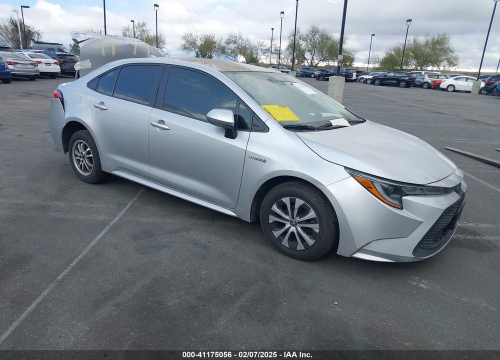 2021 TOYOTA COROLLA HYBRID LE VIN: JTDEAMDE1MJ019513