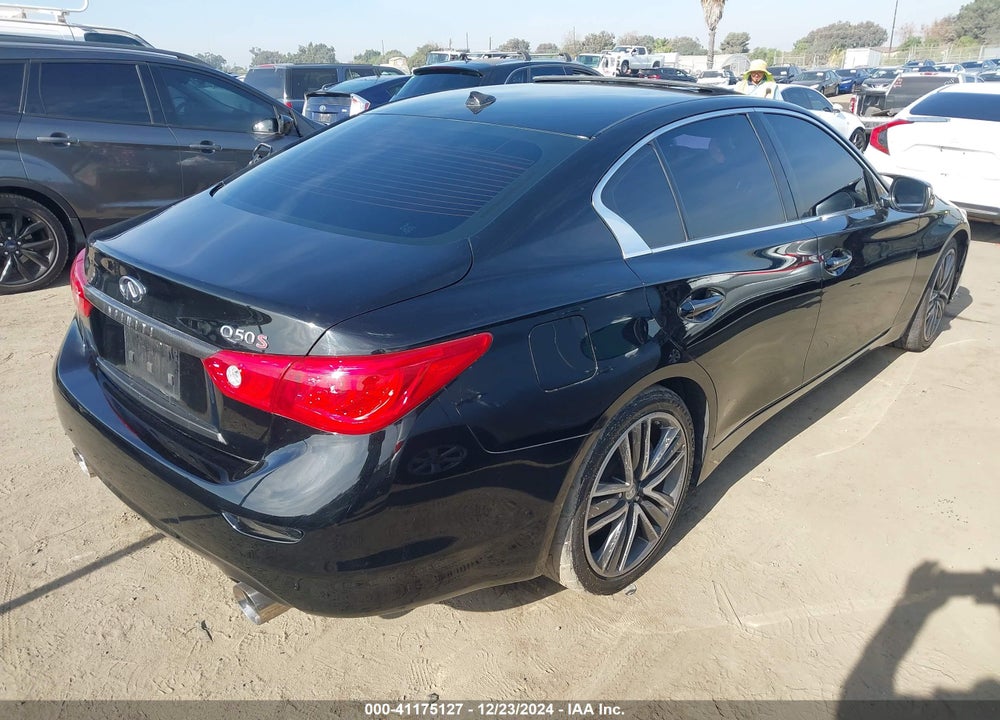 2015 INFINITI Q50 SPORT VIN: JN1BV7AP7FM344783